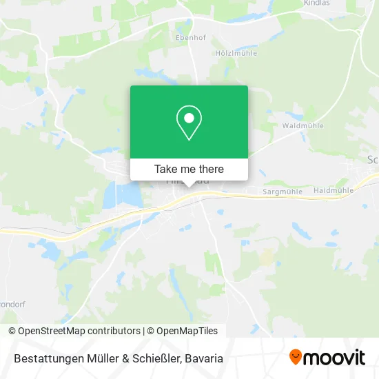 Карта Bestattungen Müller & Schießler