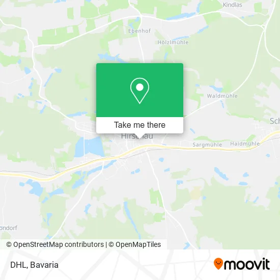 Карта DHL
