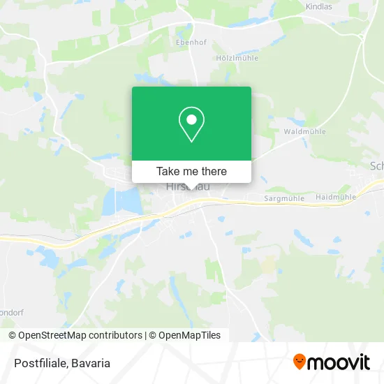 Карта Postfiliale