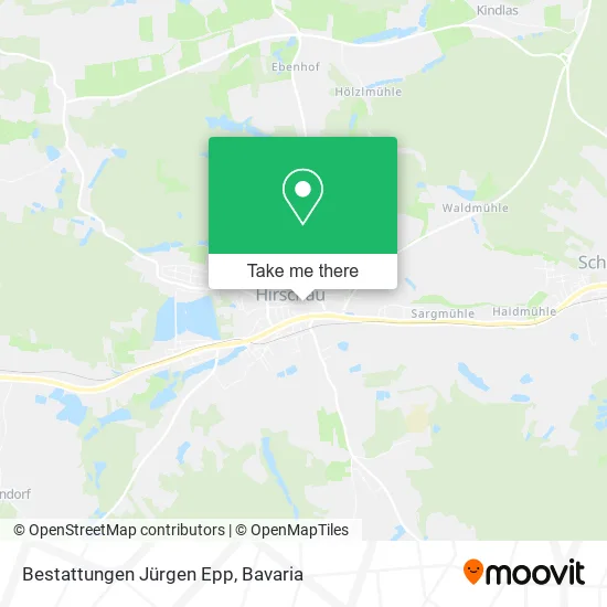 Карта Bestattungen Jürgen Epp