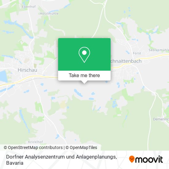 Dorfner Analysenzentrum und Anlagenplanungs map