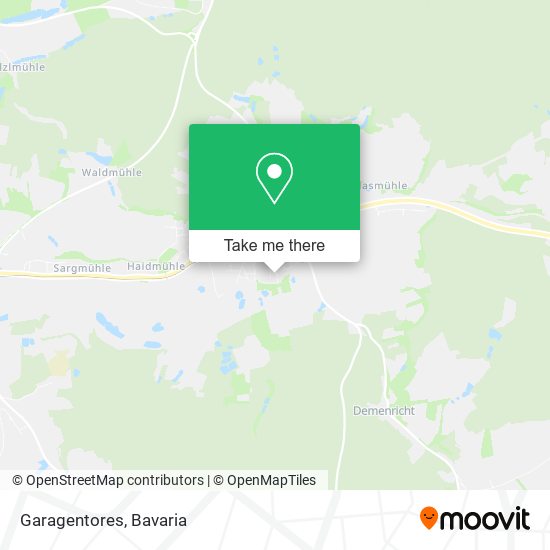 Карта Garagentores