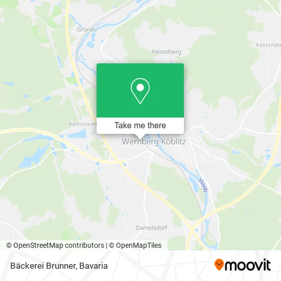 Карта Bäckerei Brunner