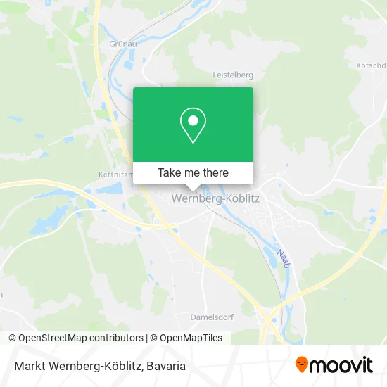 Карта Markt Wernberg-Köblitz