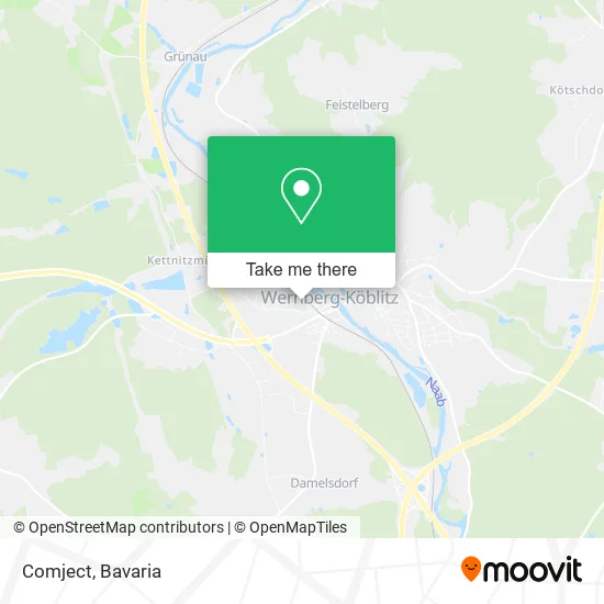 Карта Comject