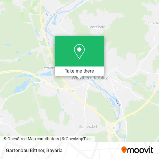 Карта Gartenbau Bittner