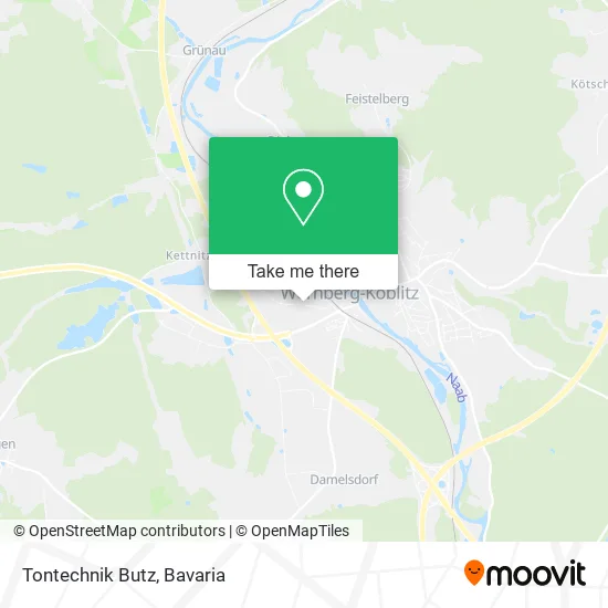Карта Tontechnik Butz