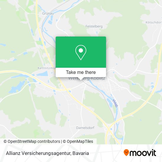 Allianz Versicherungsagentur map