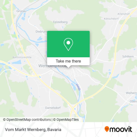Карта Vom Markt Wernberg