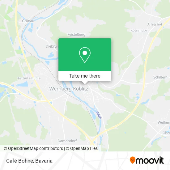 Карта Café Bohne