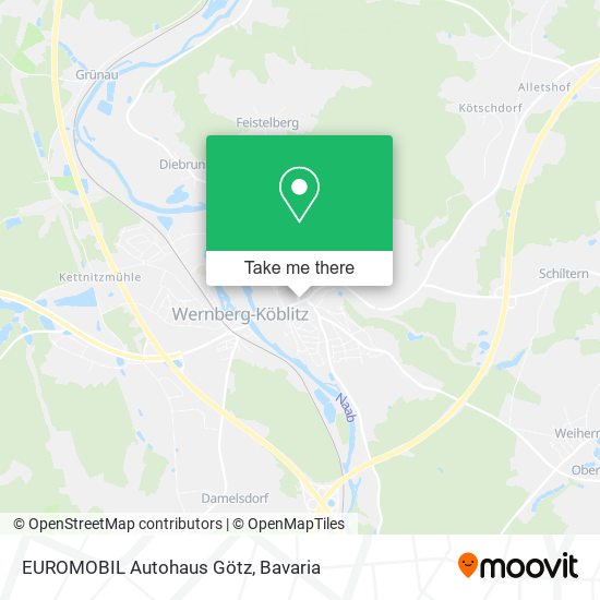 EUROMOBIL Autohaus Götz map