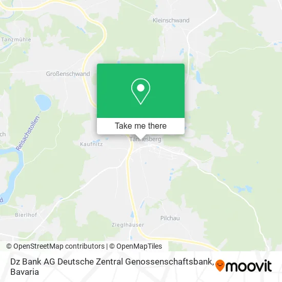 Карта Dz Bank AG Deutsche Zentral Genossenschaftsbank