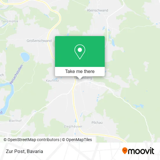 Zur Post map