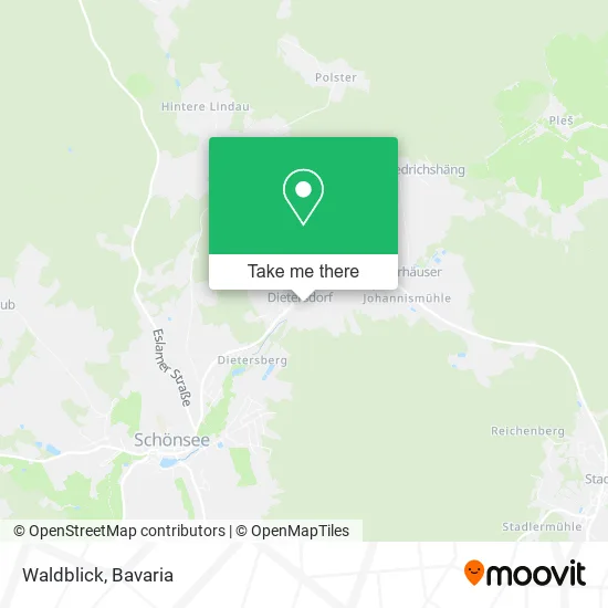 Карта Waldblick