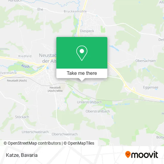Карта Katze