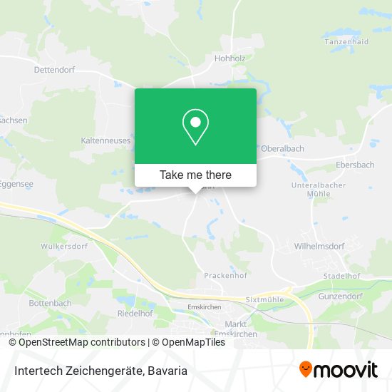 Intertech Zeichengeräte map