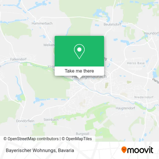 Bayerischer Wohnungs map