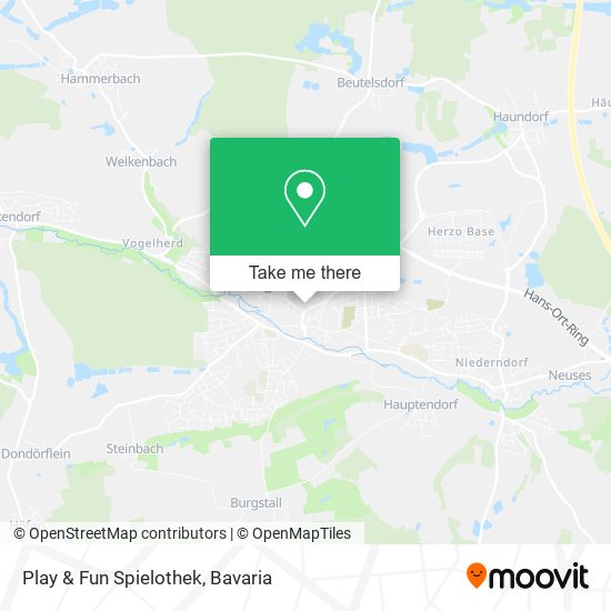 Карта Play & Fun Spielothek