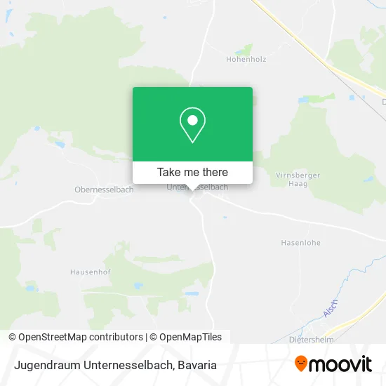 Карта Jugendraum Unternesselbach