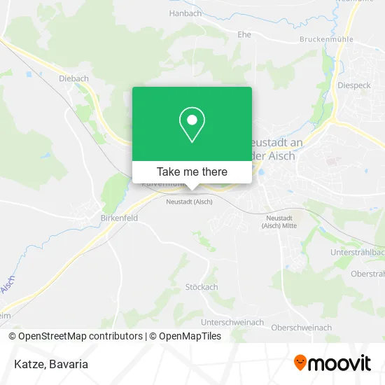 Карта Katze
