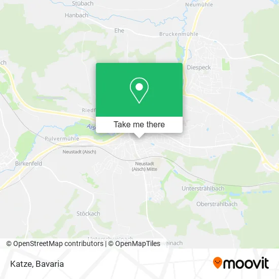 Карта Katze