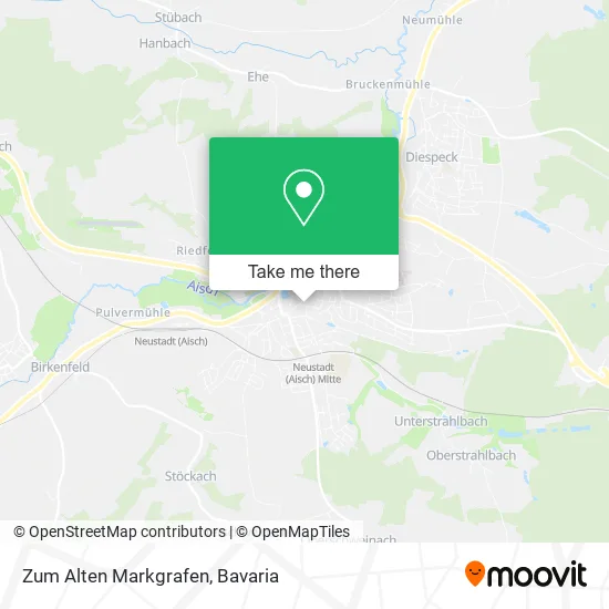 Карта Zum Alten Markgrafen