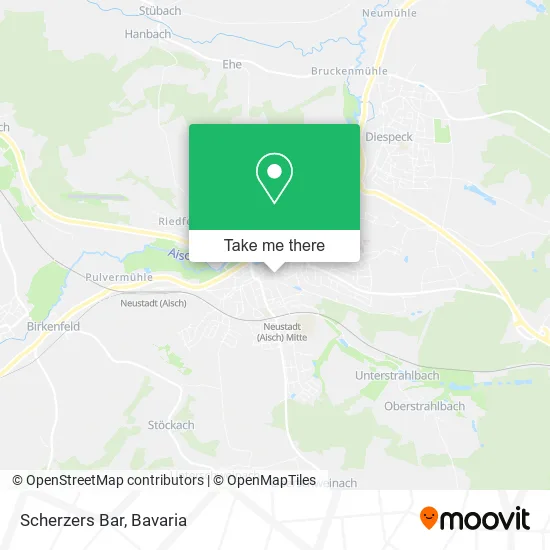 Карта Scherzers Bar