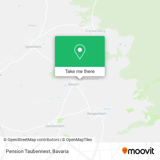 Карта Pension Taubennest