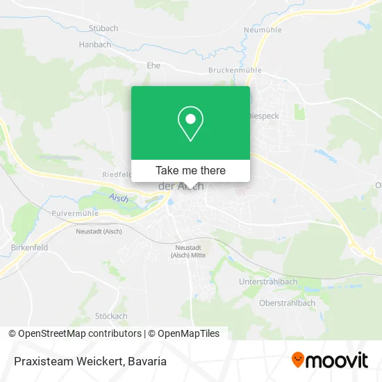 Карта Praxisteam Weickert