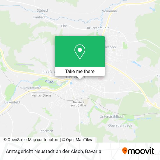 Amtsgericht Neustadt an der Aisch map