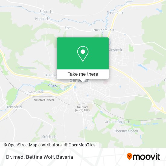 Dr. med. Bettina Wolf map