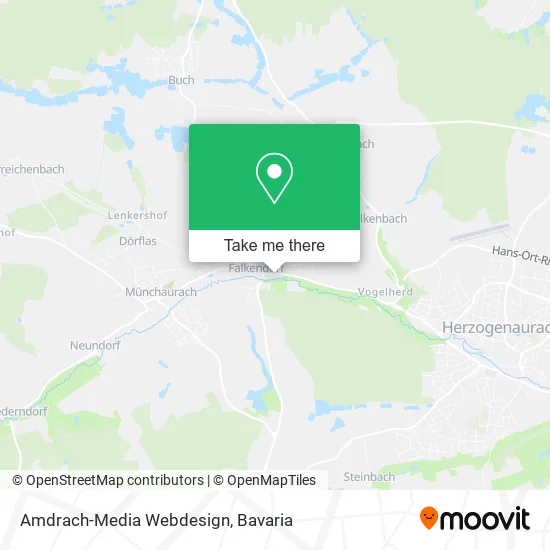 Amdrach-Media Webdesign map
