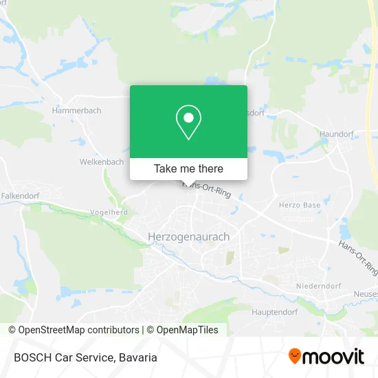 Карта BOSCH Car Service