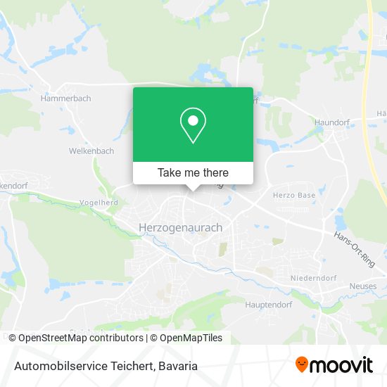 Automobilservice Teichert map