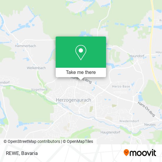 REWE map