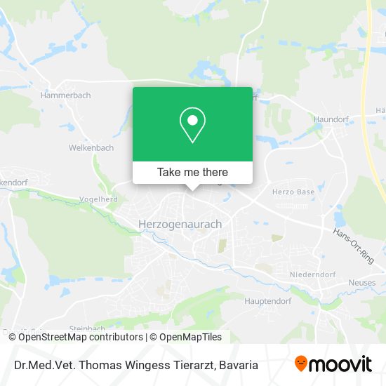 Dr.Med.Vet. Thomas Wingess Tierarzt map