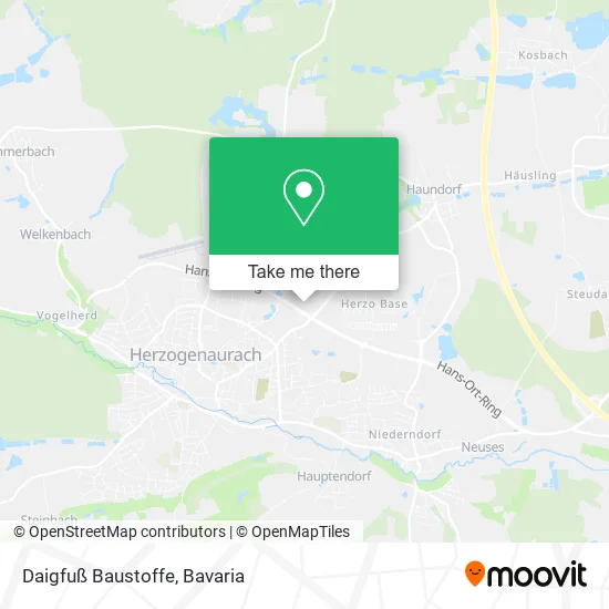 Карта Daigfuß Baustoffe