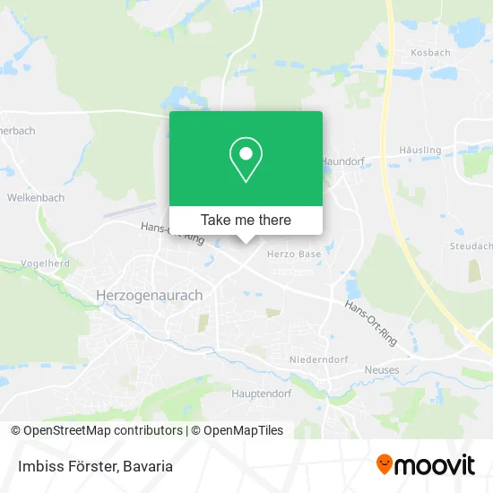 Карта Imbiss Förster