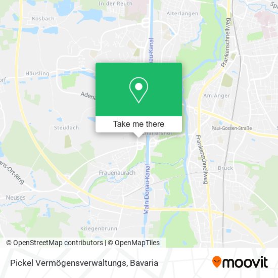 Pickel Vermögensverwaltungs map