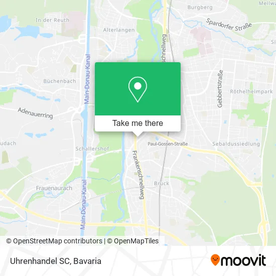 Карта Uhrenhandel SC