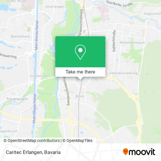 Карта Caritec Erlangen