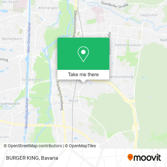 Карта BURGER KING