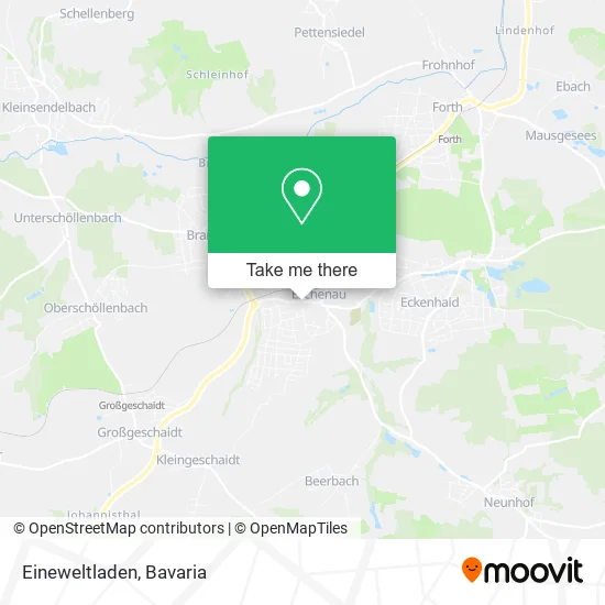 Карта Eineweltladen