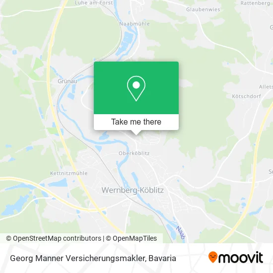 Карта Georg Manner Versicherungsmakler