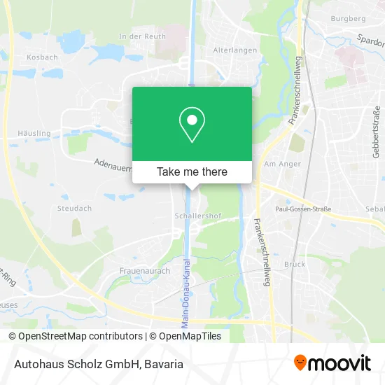 Карта Autohaus Scholz GmbH
