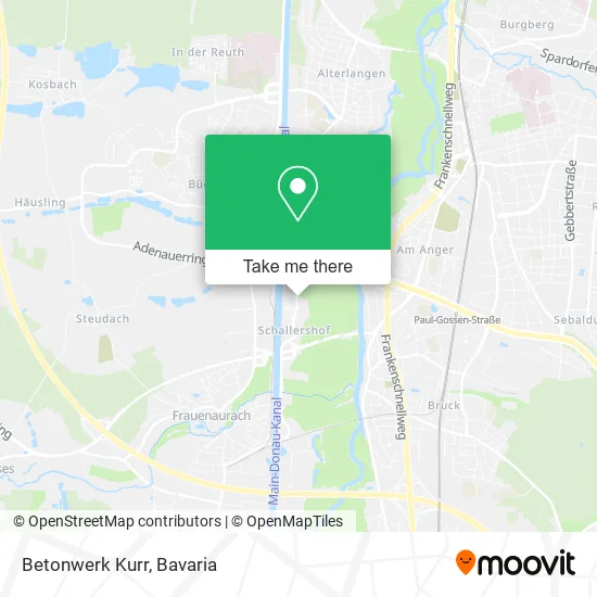 Карта Betonwerk Kurr