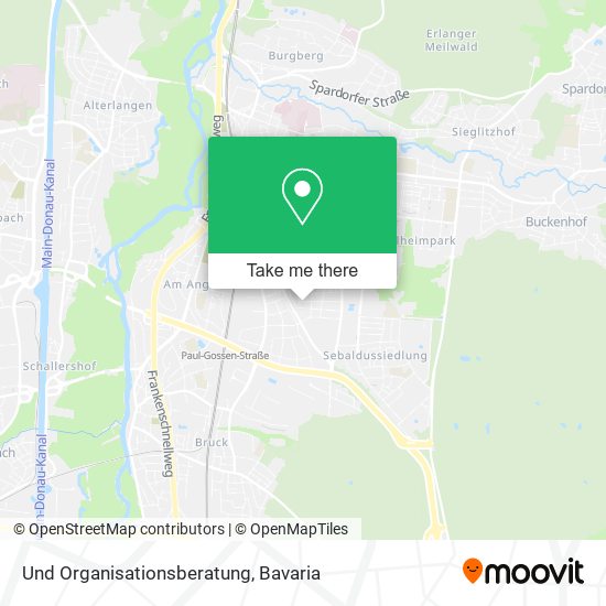 Und Organisationsberatung map