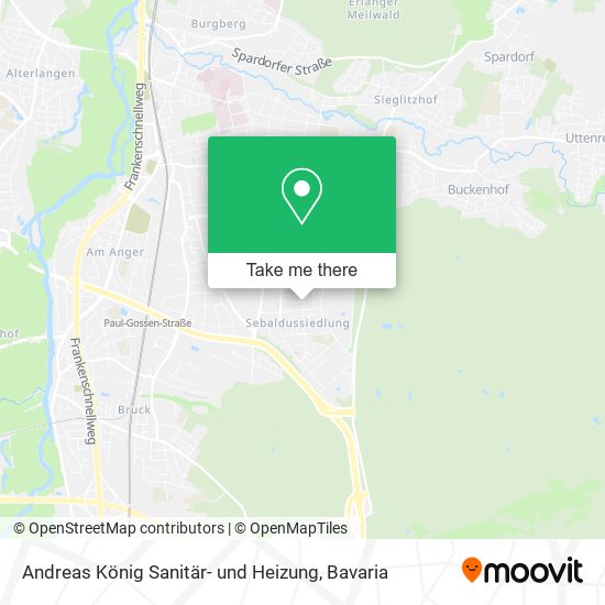 Andreas König Sanitär- und Heizung map