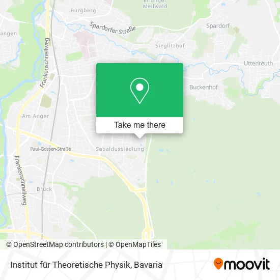 Карта Institut für Theoretische Physik