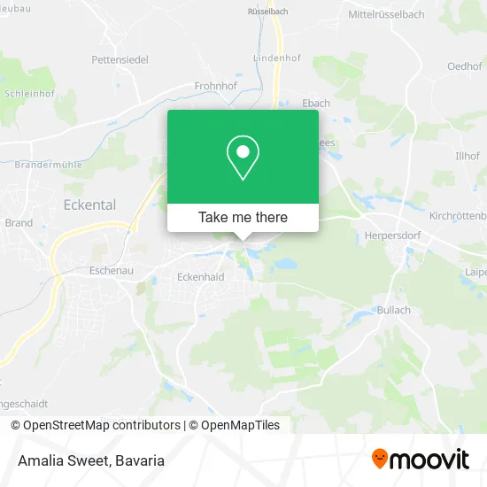 Карта Amalia Sweet